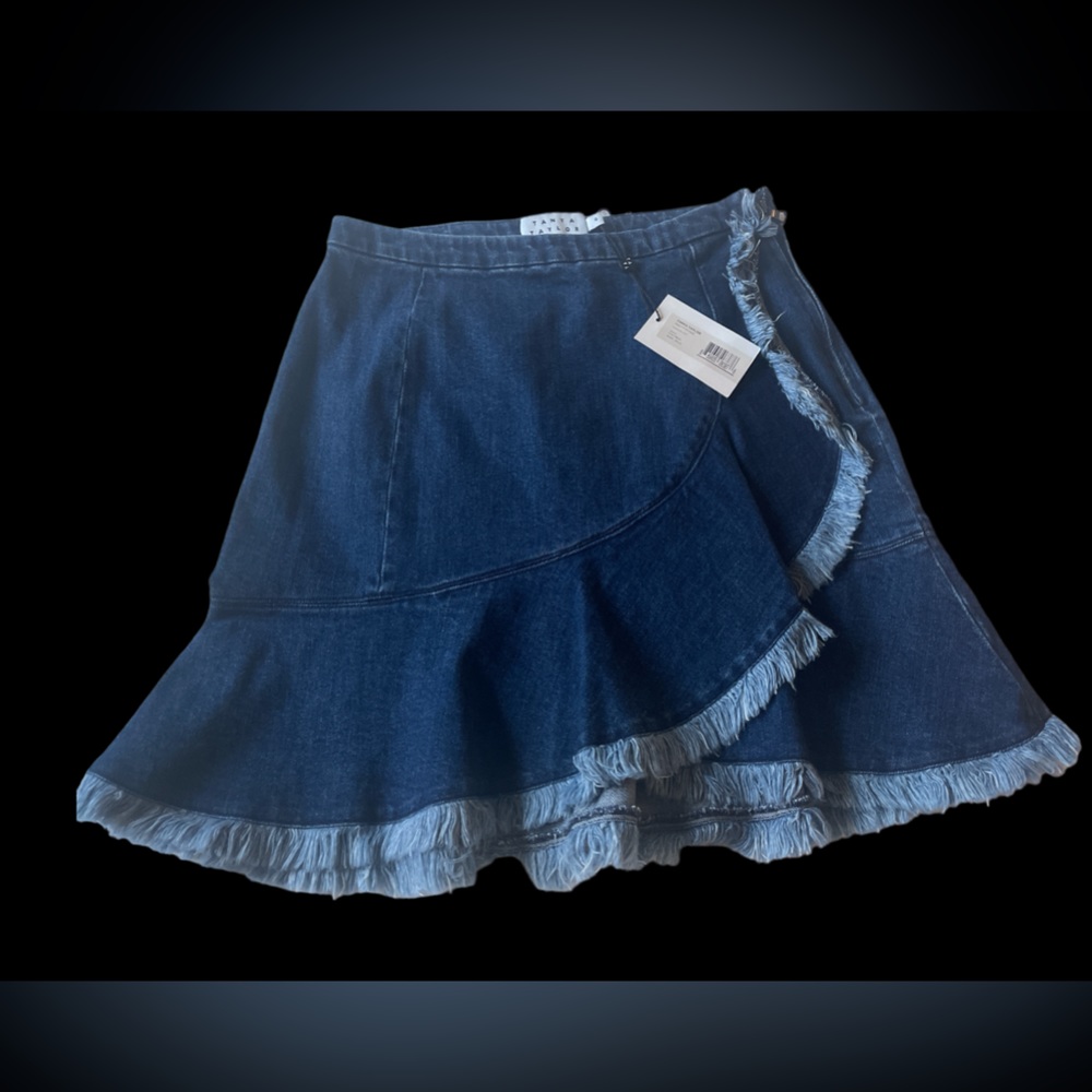 NWT- TANYA TAYLOR DENIM SKIRT